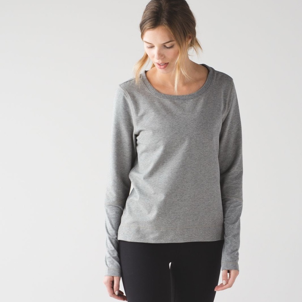 Lululemon Belle Long Sleeve Heathered Medium Grey